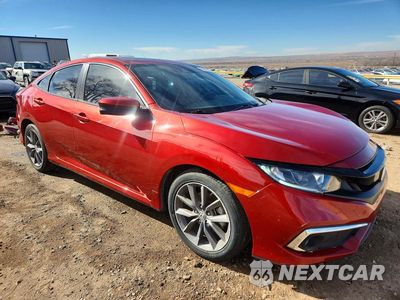 Czwarte zdjęcie samochodu z boku: 2021 HONDA CIVIC EX VIN:2HGFC1F3XMH702337 - miniatura