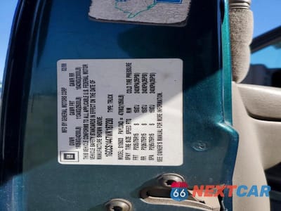 Zdjęcie 12 z 12 samochodu: 1998 CHEVROLET S TRUCK S10 VIN:1GCCS1447WK187230 - miniatura