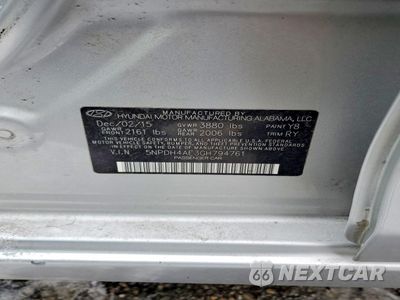 Zdjęcie 12 z 12 samochodu: 2016 HYUNDAI ELANTRA SE VIN:5NPDH4AE3GH794761 - miniatura