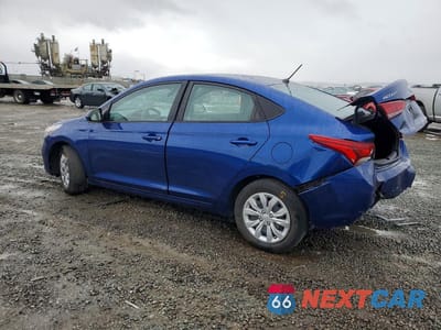 Drugie zdjęcie samochodu z przodu: 2022 HYUNDAI ACCENT SE VIN:3KPC24A60NE174375 - miniatura