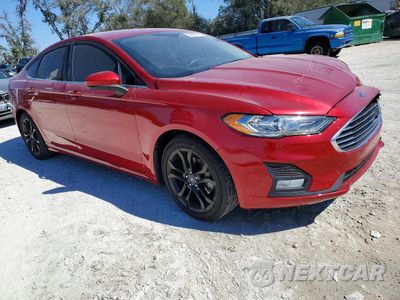 Czwarte zdjęcie samochodu z boku: 2020 FORD FUSION SE VIN:3FA6P0HD0LR104754 - miniatura