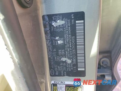 Zdjęcie 13 z 13 samochodu: 2007 HYUNDAI SANTA FE GLS VIN:5NMSG13D67H104916 - miniatura