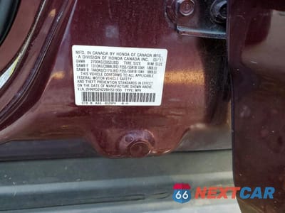 Zdjęcie 13 z 13 samochodu: 2011 ACURA MDX VIN:2HNYD2H22BH531900 - miniatura