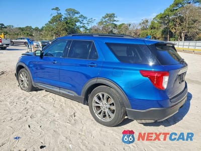 Drugie zdjęcie samochodu z przodu: 2020 FORD EXPLORER XLT VIN:1FMSK7DH5LGB09542 - miniatura