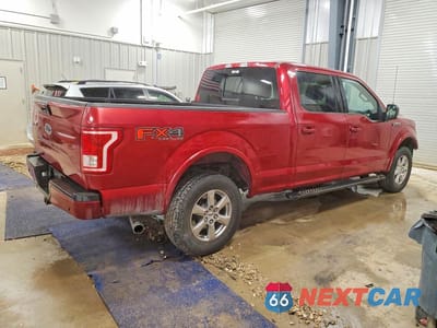 Trzecie zdjęcie samochodu z tyłu: 2017 FORD F150 SUPERCREW VIN:1FTFW1EG5HKD43990 - miniatura