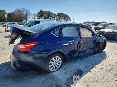 Trzecie zdjęcie samochodu z tyłu: 2017 NISSAN SENTRA S VIN:3N1AB7AP4HY274454 - miniatura
