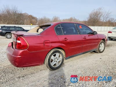 Trzecie zdjęcie samochodu z tyłu: 2005 CHEVROLET MALIBU LS VIN:1G1ZT54825F194264 - miniatura