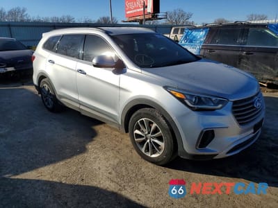 Czwarte zdjęcie samochodu z boku: 2017 HYUNDAI SANTA FE SE VIN:KM8SM4HF7HU194474 - miniatura