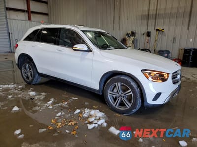 Czwarte zdjęcie samochodu z boku: 2020 MERCEDES-BENZ GLC 300 4MATIC VIN:W1N0G8EB4LF825988 - miniatura