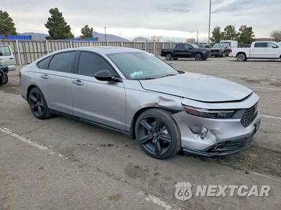Czwarte zdjęcie samochodu z boku: 2025 HONDA ACCORD HYBRID SPORT-L VIN:1HGCY2F73SA088692 - miniatura