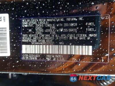 Zdjęcie 12 z 12 samochodu: 2024 LEXUS TX 350 BASE VIN:5TDAAAA62RS001221 - miniatura