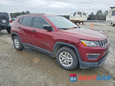 Czwarte zdjęcie samochodu z boku: 2021 JEEP COMPASS SPORT VIN:3C4NJCAB4MT526788 - miniatura