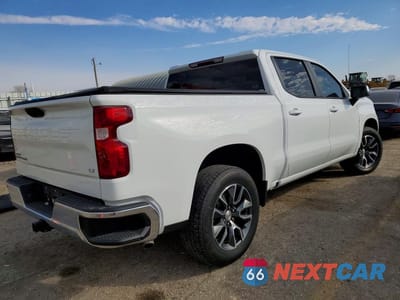 Trzecie zdjęcie samochodu z tyłu: 2024 CHEVROLET SILVERADO C1500 LT VIN:2GCPACED7R1187747 - miniatura