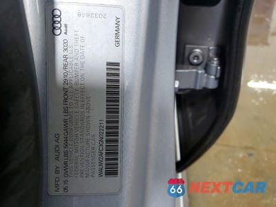 Zdjęcie 12 z 13 samochodu: 2016 AUDI S7 PRESTIGE VIN:WAUW2AFC3GN022211 - miniatura