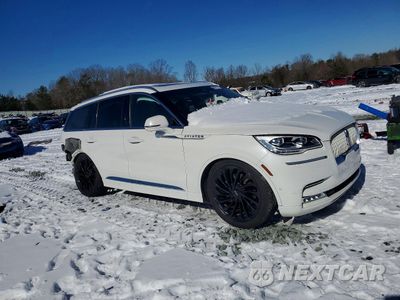 Czwarte zdjęcie samochodu z boku: 2022 LINCOLN AVIATOR RESERVE VIN:5LM5J7XC3NGL06824 - miniatura