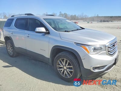 Czwarte zdjęcie samochodu z boku: 2018 GMC ACADIA SLE VIN:1GKKNLLA3JZ202235 - miniatura