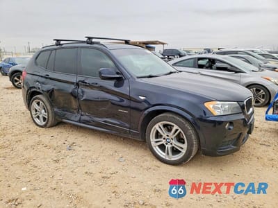 Czwarte zdjęcie samochodu z boku: 2013 BMW X3 XDRIVE28I VIN:5UXWX9C51D0A13123 - miniatura