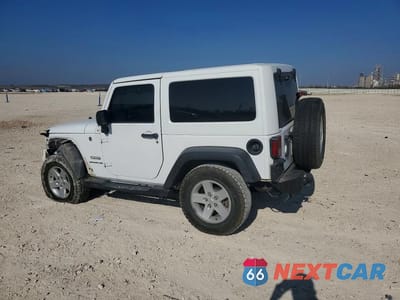 Drugie zdjęcie samochodu z przodu: 2017 JEEP WRANGLER SPORT VIN:1C4AJWAG5HL652347 - miniatura