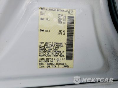 Zdjęcie 12 z 13 samochodu: 2014 NISSAN ALTIMA 2.5 VIN:1N4AL3AP2EC103232 - miniatura