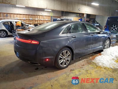 Trzecie zdjęcie samochodu z tyłu: 2014 LINCOLN MKZ HYBRID VIN:3LN6L2LU1ER817895 - miniatura