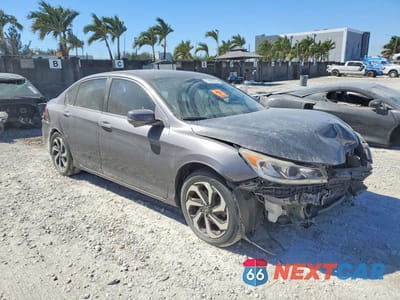 Czwarte zdjęcie samochodu z boku: 2016 HONDA ACCORD EXL VIN:1HGCR2F84GA096457 - miniatura