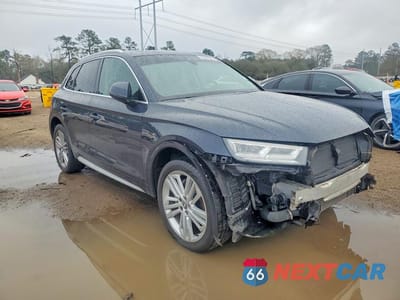 Czwarte zdjęcie samochodu z boku: 2018 AUDI Q5 PREMIUM PLUS VIN:WA1BNAFY8J2234447 - miniatura