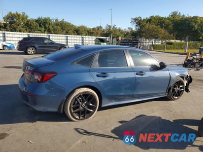 Trzecie zdjęcie samochodu z tyłu: 2025 HONDA CIVIC SPORT VIN:2HGFE2F52SH595802 - miniatura