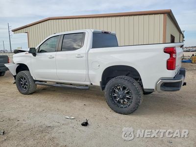 Drugie zdjęcie samochodu z przodu: 2021 CHEVROLET SILVERADO K1500 LT VIN:3GCUYDED8MG404422 - miniatura