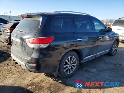 Trzecie zdjęcie samochodu z tyłu: 2015 NISSAN PATHFINDER SL VIN:5N1AR2MN6FC616882 - miniatura