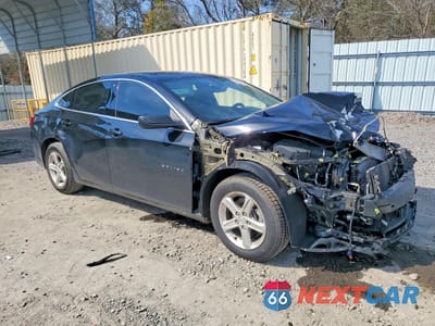 Czwarte zdjęcie samochodu z boku: 2022 CHEVROLET MALIBU LS VIN:1G1ZB5ST2NF206164 - miniatura