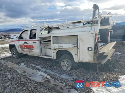 Drugie zdjęcie samochodu z przodu: 2019 GMC SIERRA K2500 UTILITY / SERVICE TRUCK VIN:2GD22NEG8K1142721 - miniatura