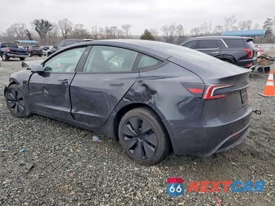 Drugie zdjęcie samochodu z przodu: 2025 TESLA MODEL 3 VIN:5YJ3E1EA6SF070225 - miniatura