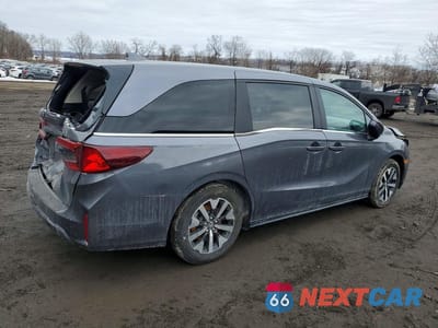 Trzecie zdjęcie samochodu z tyłu: 2025 HONDA ODYSSEY EXL VIN:5FNRL6H63SB061681 - miniatura