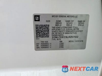 Zdjęcie 14 z 14 samochodu: 2020 CHEVROLET TAHOE POLICE VIN:1GNLCDEC5LR257502 - miniatura
