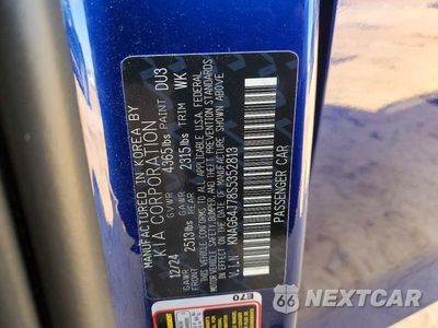 Zdjęcie 12 z 12 samochodu: 2025 KIA K5 GT-LINE VIN:KNAG64J78S5352813 - miniatura