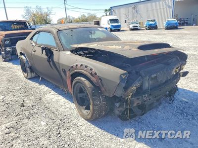Czwarte zdjęcie samochodu z boku: 2018 DODGE CHALLENGER SRT DEMON VIN:2C3CDZH95JH100346 - miniatura