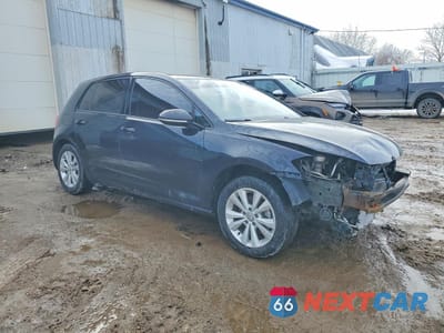 Czwarte zdjęcie samochodu z boku: 2021 VOLKSWAGEN GOLF VIN:3VWG57AU5MM007844 - miniatura