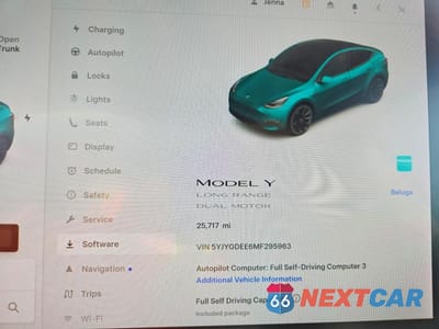 Zdjęcie 9 z 13 samochodu: 2021 TESLA MODEL Y VIN:5YJYGDEE6MF295963 - miniatura