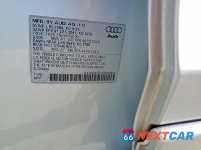 Zdjęcie 13 z 13 samochodu: 2013 AUDI Q7 PRESTIGE VIN:WA1DGAFEXDD008699 - miniatura