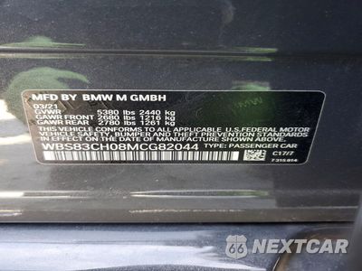 Zdjęcie 12 z 12 samochodu: 2021 BMW M5 VIN:WBS83CH08MCG82044 - miniatura
