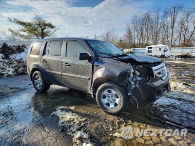Czwarte zdjęcie samochodu z boku: 2011 HONDA PILOT LX VIN:5FNYF4H28BB106067 - miniatura