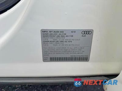 Zdjęcie 10 z 10 samochodu: 2018 AUDI Q3 PREMIUM VIN:WA1BCCFS6JR027592 - miniatura