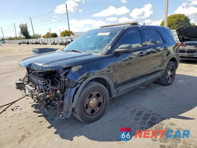 2019 FORD EXPLORER POLICE INTERCEPTOR 1FM5K8AR6KGB46176 - główne zdjęcie licytacji z USA - miniatura