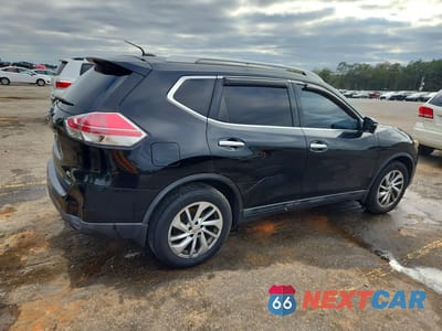 Trzecie zdjęcie samochodu z tyłu: 2014 NISSAN ROGUE SL VIN:5N1AT2MT1EC755297 - miniatura