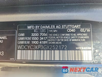 Zdjęcie 12 z 12 samochodu: 2016 MERCEDES-BENZ G 550 VIN:WDCYC3KF3GX252172 - miniatura