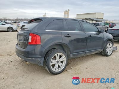 Trzecie zdjęcie samochodu z tyłu: 2013 FORD EDGE LIMITED VIN:2FMDK4KCXDBA60362 - miniatura
