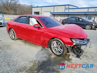 Czwarte zdjęcie samochodu z boku: 2022 AUDI A4 PREMIUM PLUS 45 VIN:WAUEAAF48NN014366 - miniatura