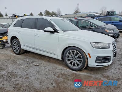 Czwarte zdjęcie samochodu z boku: 2018 AUDI Q7 PREMIUM PLUS VIN:WA1LHAF77JD035252 - miniatura
