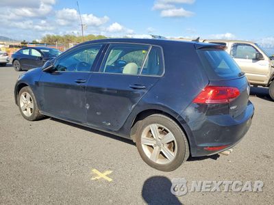 Drugie zdjęcie samochodu z przodu: 2015 VOLKSWAGEN GOLF TDI VIN:3VW2A7AU3FM069624 - miniatura