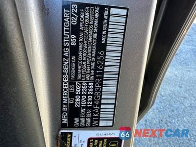 Zdjęcie 10 z 10 samochodu: 2023 MERCEDES-BENZ C 300 VIN:W1KAF4GB3PR116256 - miniatura